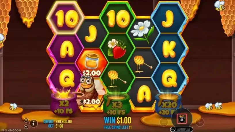 Bee Keeper slot screenshot 
