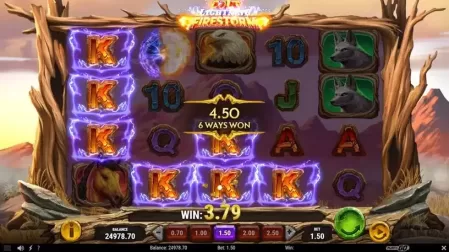 Colt Lightning Firestorm slot screenshot 2