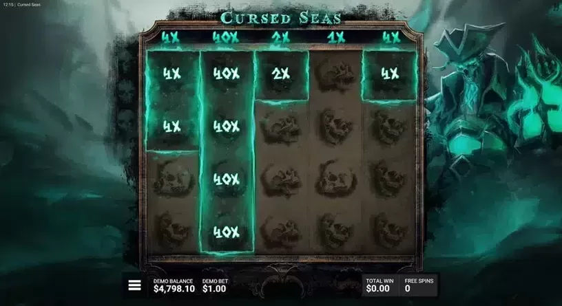 Cursed Seas slot screenshot 6