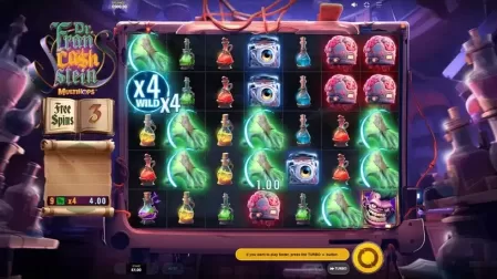 Dr. Francashstein slot screenshot 5