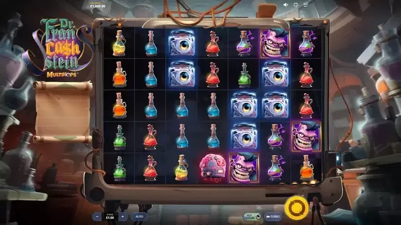 Dr. Francashstein slot screenshot 1