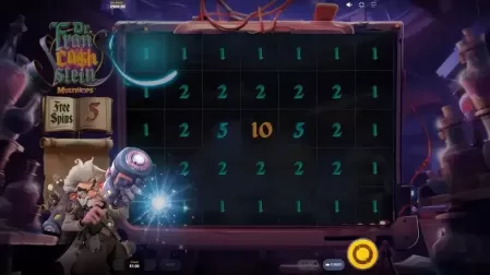 Dr. Francashstein slot screenshot 4