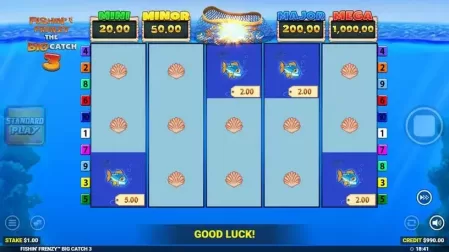 Fishin’ Frenzy The Big Catch 3 slot screenshot 2