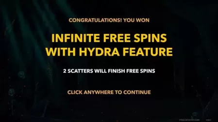 Hydra's Lair slot screenshot 2