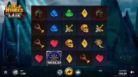 Hydra's Lair slot screenshot 1