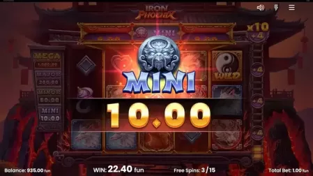 Iron Phoenix slot screenshot 5