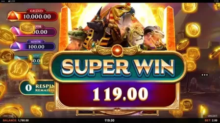 Links of Ra II slot screenshot 4