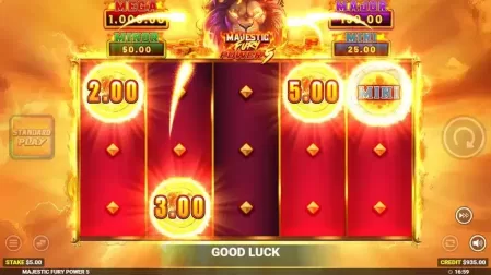 Majestic Fury Power 5 slot screenshot 2