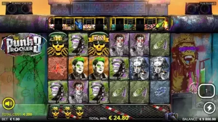 Punk Rocker 3 slot screenshot 5