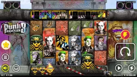 Punk Rocker 3 slot screenshot 1