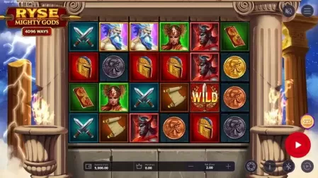 Ryse of the Mighty slot screenshot 1