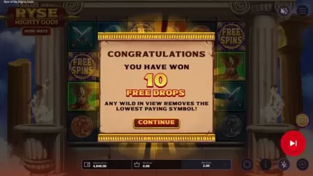 Ryse of the Mighty slot screenshot 3