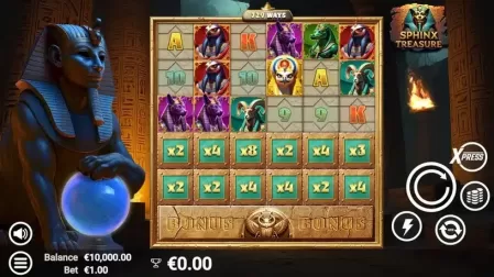 Sphinx Treasure slot screenshot 1