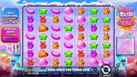 Sugar Rush Super Scatter slot screenshot 1