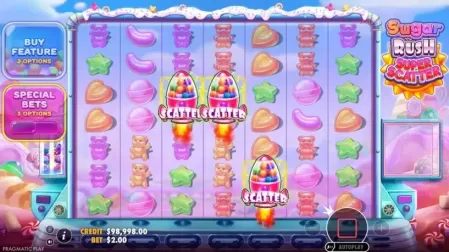 Sugar Rush Super Scatter slot screenshot 2