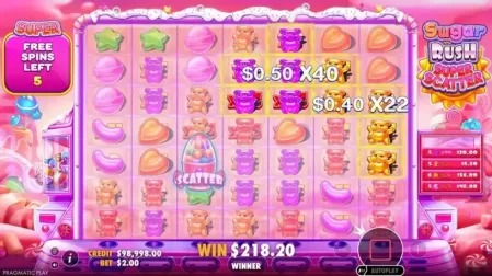 Sugar Rush Super Scatter slot screenshot 5