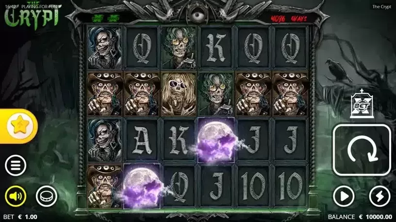 The Crypt slot screenshot 1
