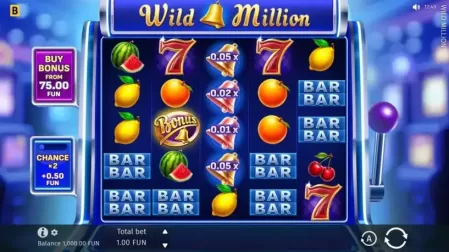 Wild Million slot screenshot 1