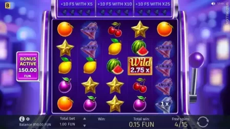 Wild Million slot screenshot 3
