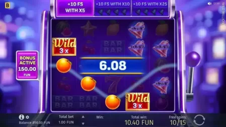 Wild Million slot screenshot 5