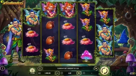 Woodlanders slot screenshot 1