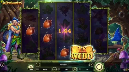 Woodlanders slot screenshot 2
