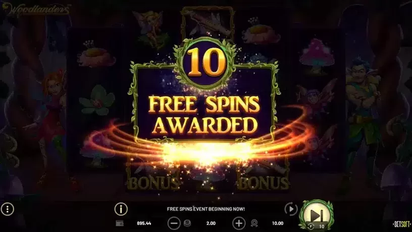 Woodlanders slot screenshot 4