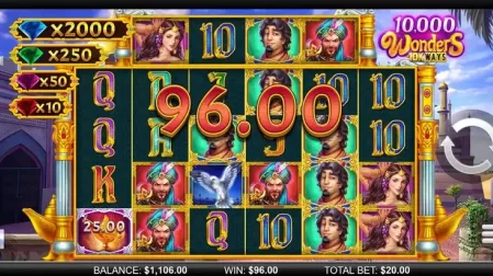 10000 Wonders 10k Ways slot screenshot 3