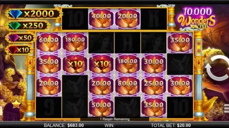 10000 Wonders 10k Ways slot screenshot 7