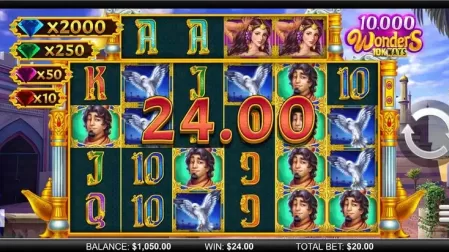 10000 Wonders 10k Ways slot screenshot 2