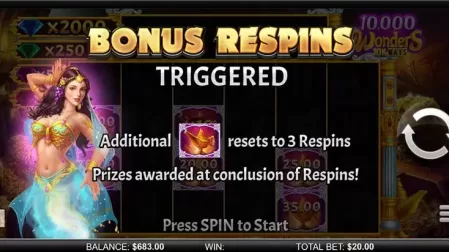 10000 Wonders 10k Ways slot screenshot 5