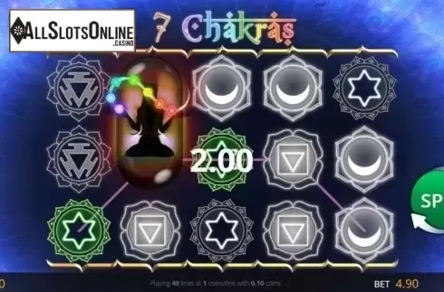 Win Screen. 7 Chakras from Genii