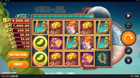 9 Enchanted Beans slot screenshot 1