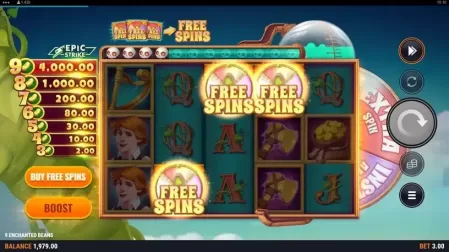 9 Enchanted Beans slot screenshot 5