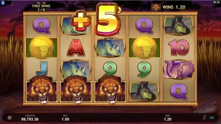 African Quest slot screenshot 5