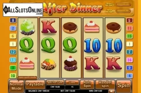 Reel Screen. After Dinner from Aiwin Games