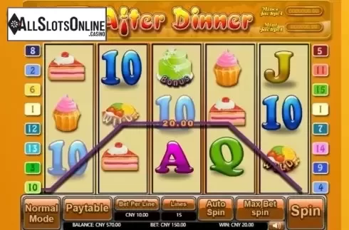 Win Screen. After Dinner from Aiwin Games