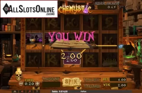 Win Screen 1. Alchemystic from Tuko Productions