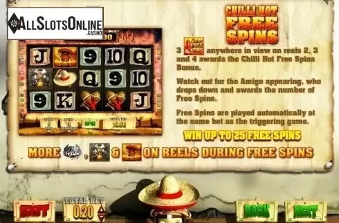 Screen3. Amigos Gold from Blueprint