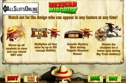 Screen6. Amigos Gold from Blueprint