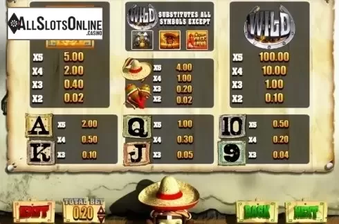 Screen2. Amigos Gold from Blueprint