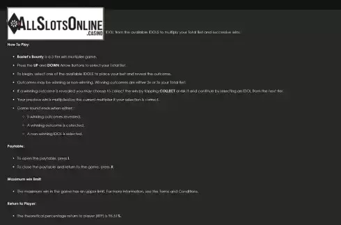 Rules Screen