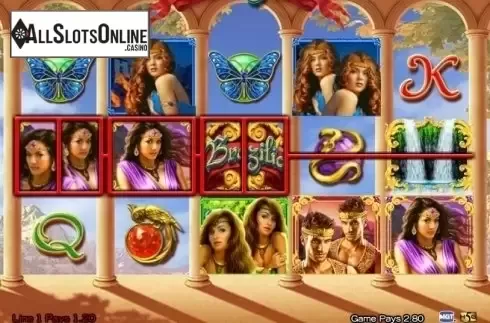 Win Screen. Brazilia from High 5 Games