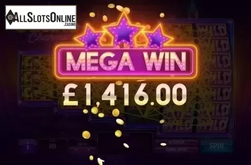 Win Screen. Casino Charms from Playtech