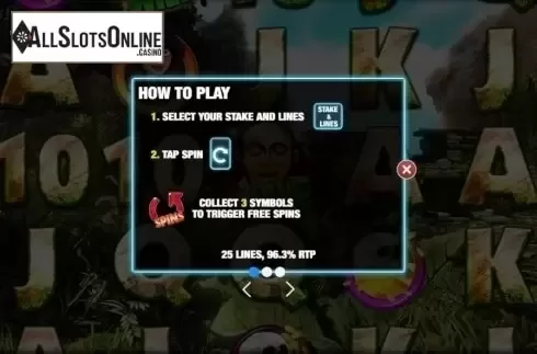 Paytable 1. Cave Raiders from Nektan