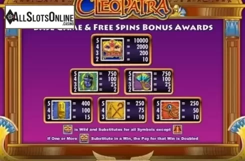 Win Screen. Cleopatra (NetoPlay) from NetoPlay