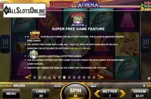 Super Free Games screen