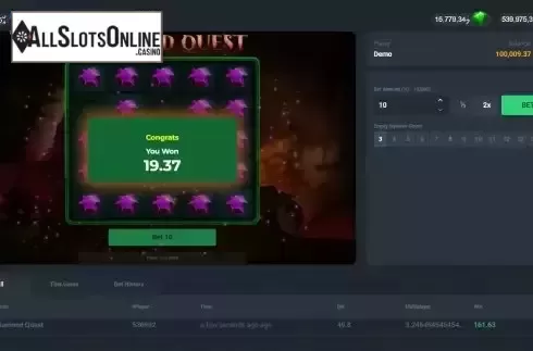 Win screen