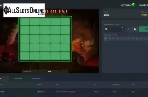 Game screen