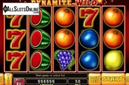 Game Workflow screen. Dynamite Wild from Noble Gaming